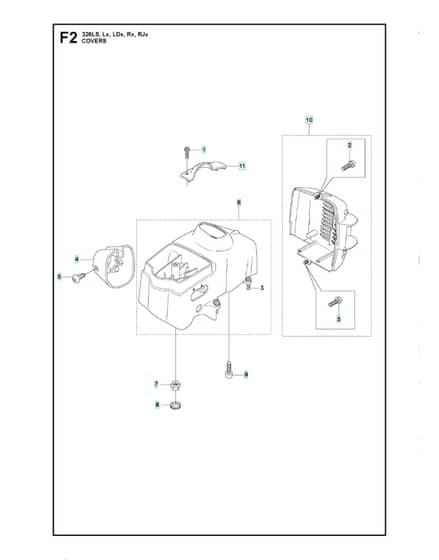 Husqvarna 326Lx - Cover 2