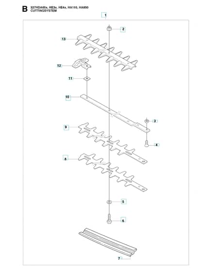 Husqvarna 327HE4X-SERIESFROM20150100001-CURRENT - Cutting Equipment