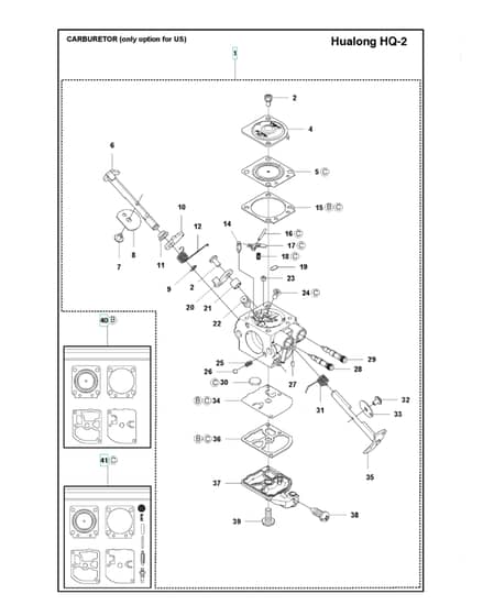 Husqvarna 327Ls - Carburetor
