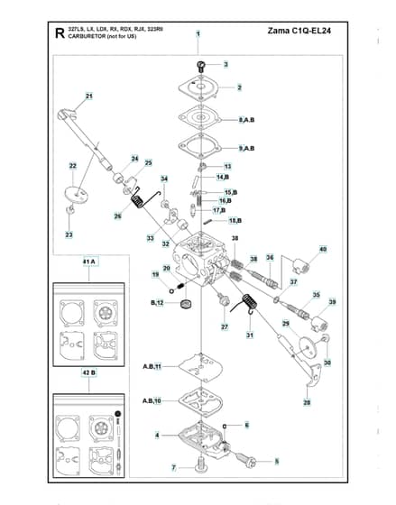 Husqvarna 327Ls - Carburetor Not For Us