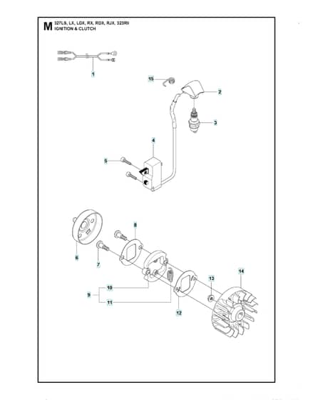 Husqvarna 327Rx - Ignition System & Clutch