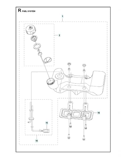 Husqvarna 331R - Fuel System