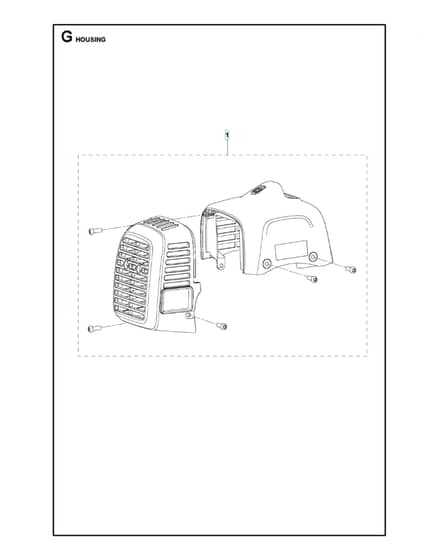Husqvarna 333R Mark Ii - Housing