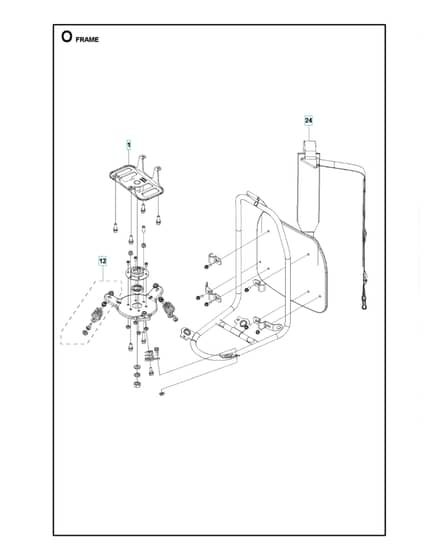 Husqvarna 333Rb Mark Ii - Frame
