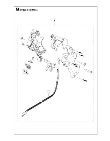 Husqvarna 333Rb Mark Ii - Handle & Controls