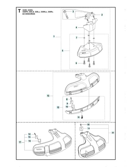 Husqvarna 335 Lx - Accessories