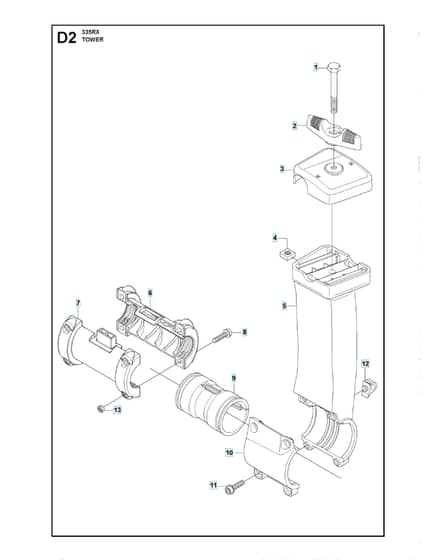 Husqvarna 335rx - Tower