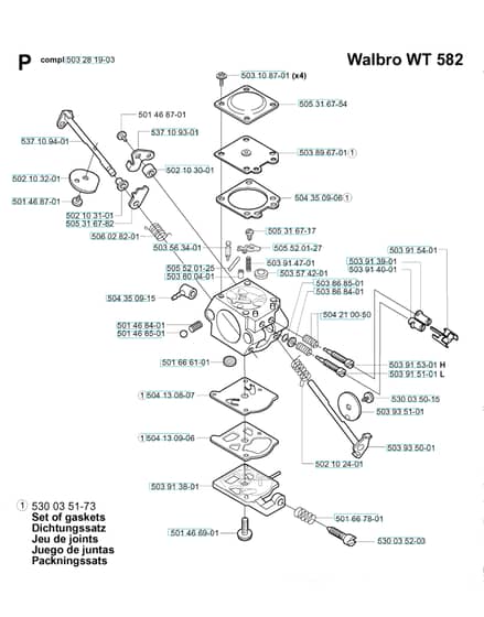 Husqvarna 335XPT - Carburetor Details
