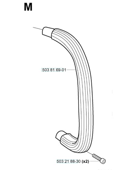 Husqvarna 335XPT - Handle