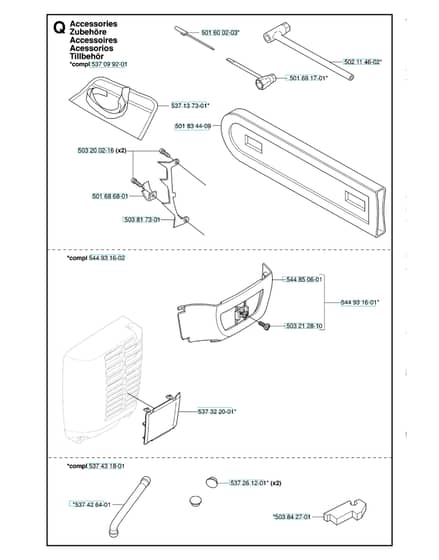 Husqvarna 336 - 2006-Current - Accessories