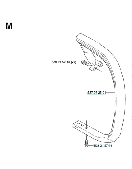 Husqvarna 336 - 2006-Current - Handle