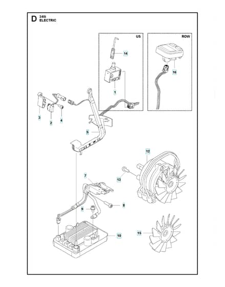 Husqvarna 340I - Electrical