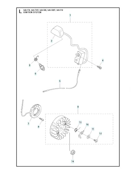 Husqvarna 345FR - Ignition System