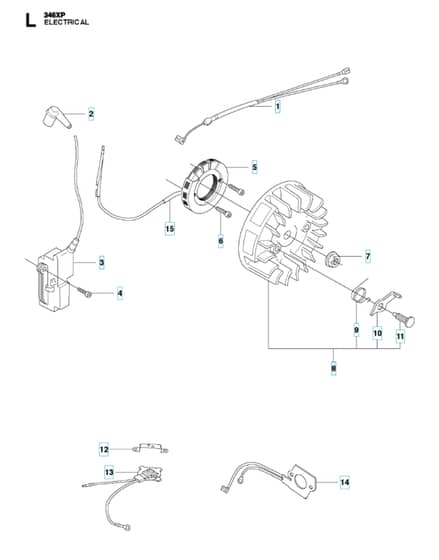 Husqvarna 346XP - Electrical