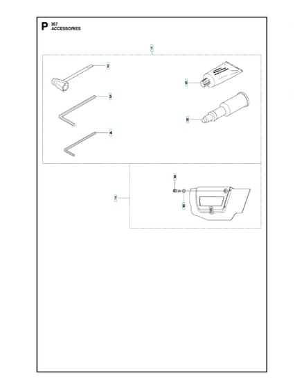 Husqvarna 357XP - 2011-Current - Accessories