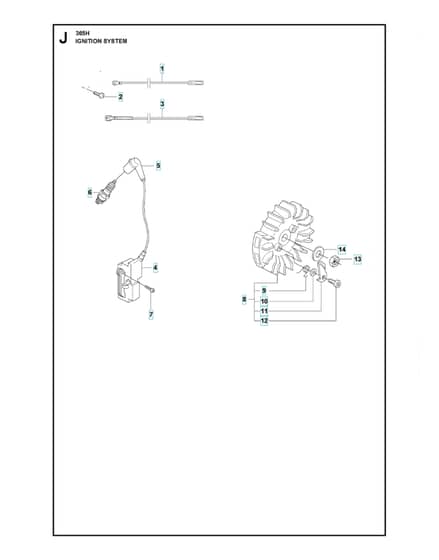 Husqvarna 365H - Ignition System