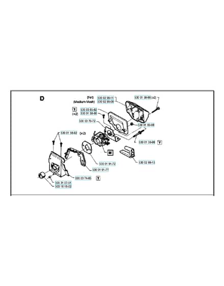 Husqvarna 36 - 1994-Current - Carburetor & Air Filter