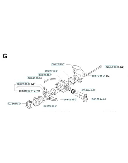 Husqvarna 375K - Carburetor