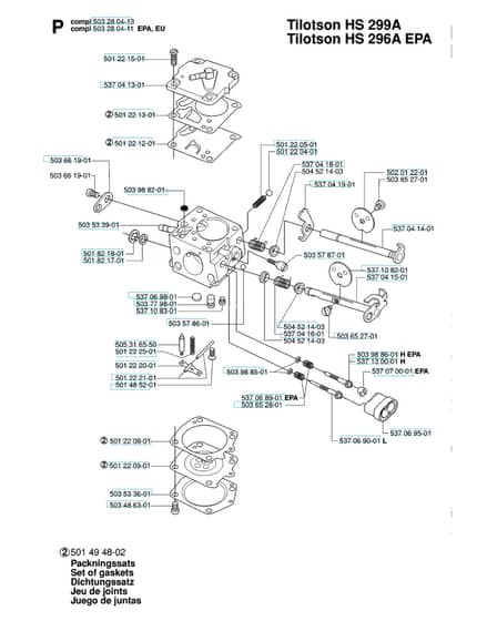 Husqvarna 385XP - 2006-Current - Carburetor