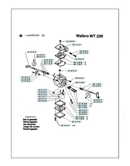 Husqvarna 41 - 1994-Current - Carburetor Details