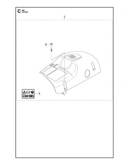 Husqvarna 460RANCHER - Cover