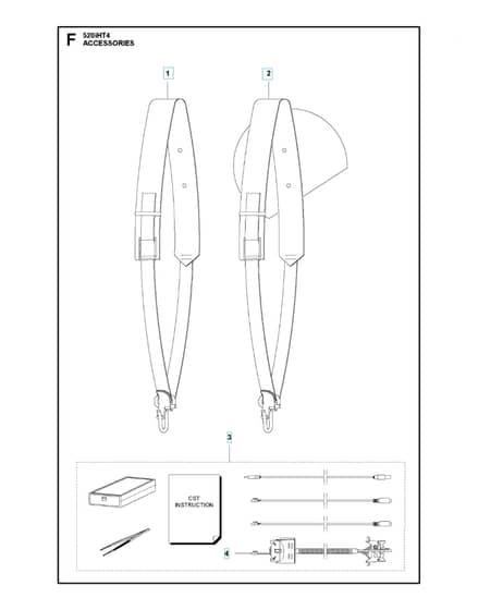 Husqvarna 520IHT4 - Accessories