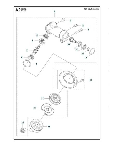 Husqvarna 531RB - Gears 2