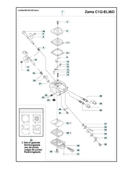 Husqvarna 535FBx - Carburetor