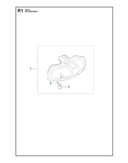 Husqvarna 535Lk - Accessories