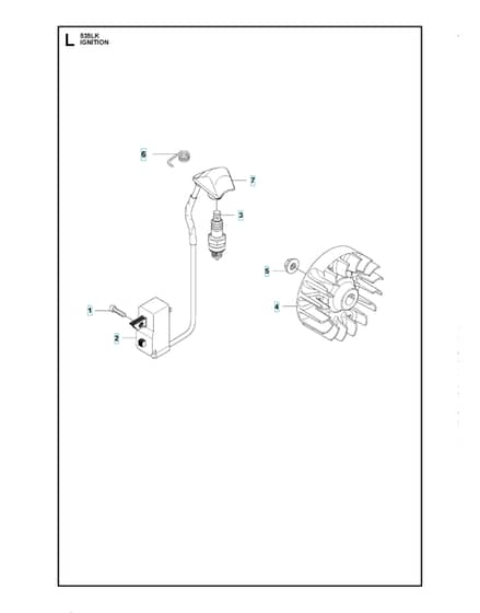 Husqvarna 535Lk - Ignition System