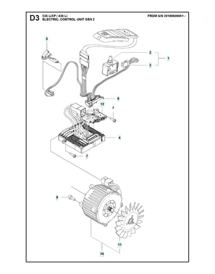 Husqvarna 536LIXP - Electrical 3