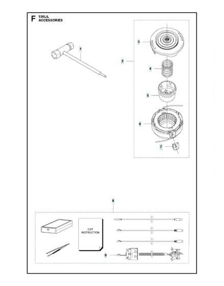 Husqvarna 536Lil - Accessories