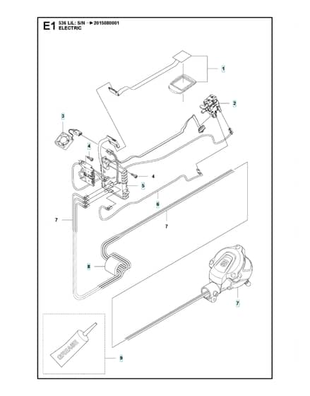 Husqvarna 536Lil - Electrical