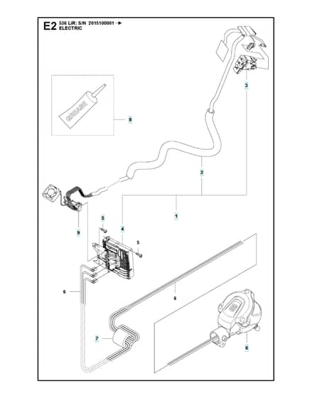 Husqvarna 536LiR - Electrical 2