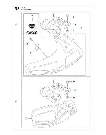 Husqvarna 545F - Accessories 3
