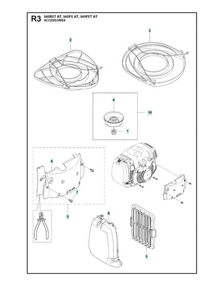 Husqvarna 545FXTAT - Accessories 2