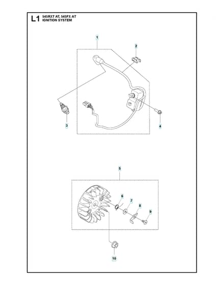 Husqvarna 545RXTAT - Ignition System
