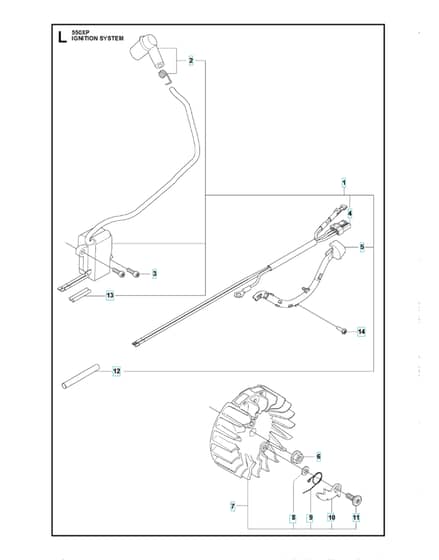 Husqvarna 550XP - Ignition System