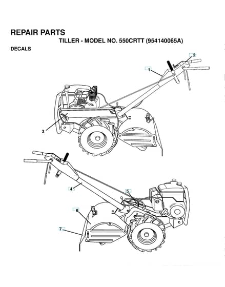 Husqvarna 550CRTT - 1998-2 - Decals