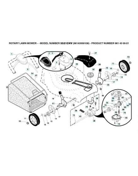 Husqvarna 5521CHV - Drive