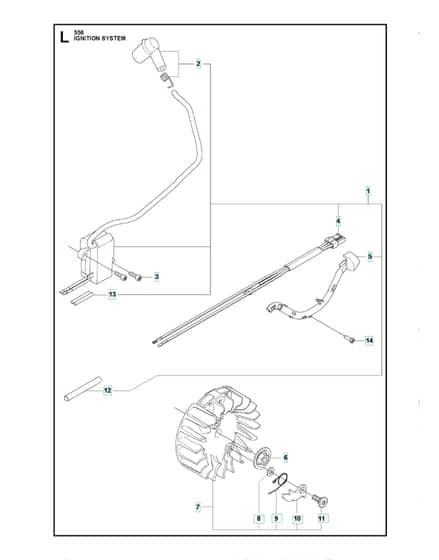 Husqvarna 556 - Ignition System