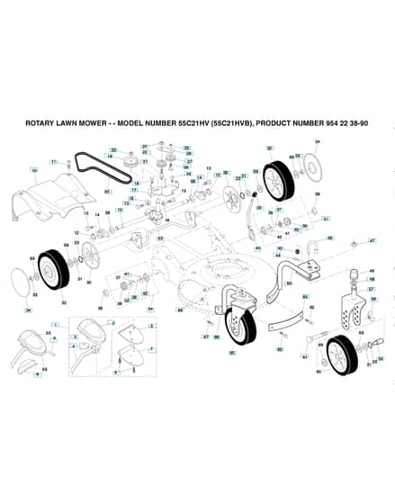 Husqvarna 55C21HVB - Repair Parts 2