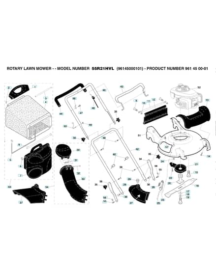 Husqvarna 55R21HVL - Repair Parts