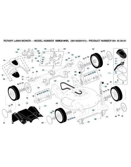 Husqvarna 55R21HVL - Repair Parts 2