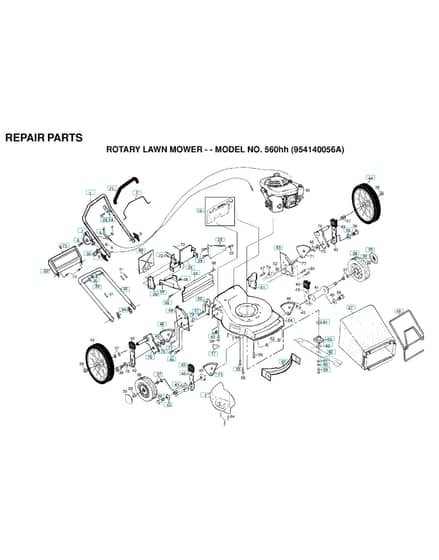 Husqvarna 560HH - Repair Parts