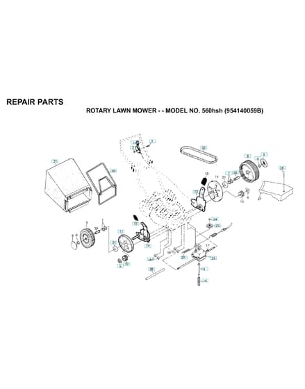Husqvarna 560HSH - Repair Parts 2