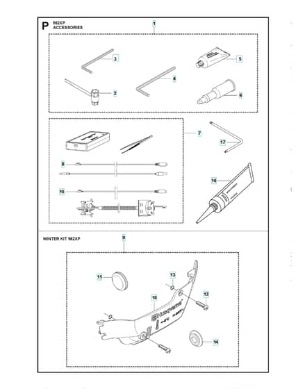 Husqvarna 562XP - Accessories
