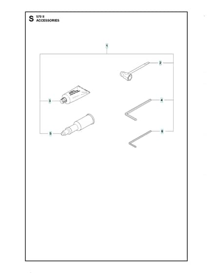 Husqvarna 570II - Accessories