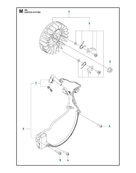 Husqvarna 585 - Ignition System
