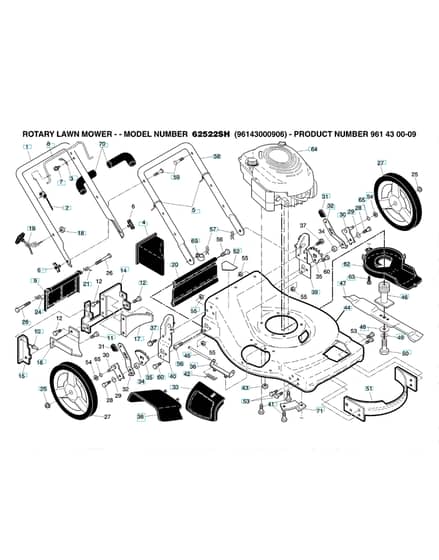 Husqvarna 6522SH - Repair Parts